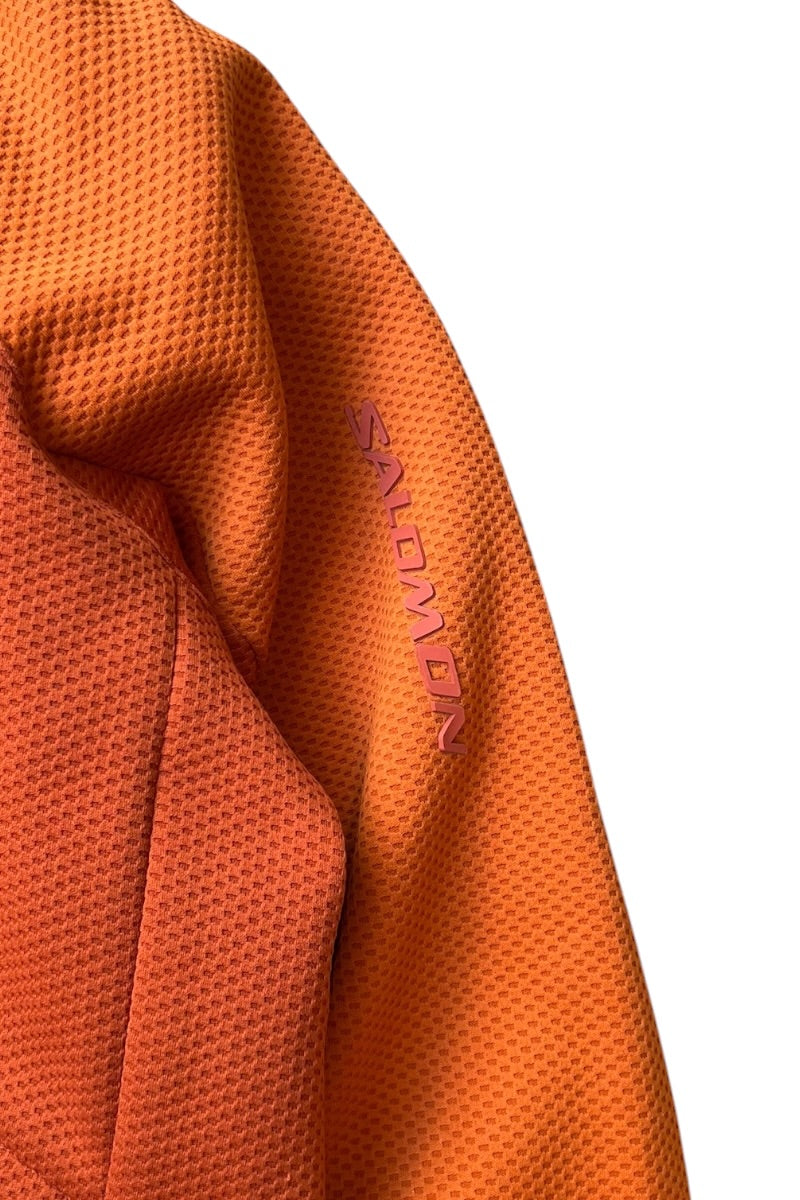 Y2K 05'S ZIP HOODIE JACKET / ORANGE [SIZE: M USED]