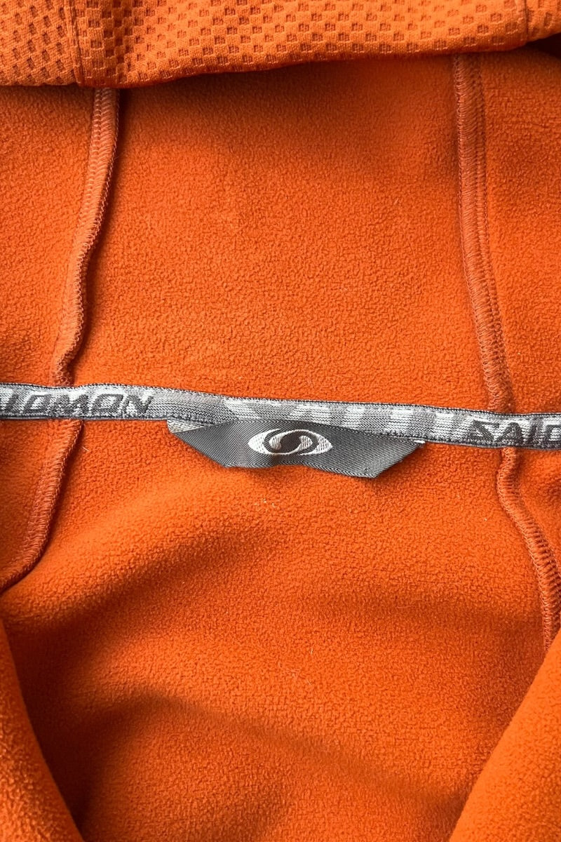 Y2K 05'S ZIP HOODIE JACKET / ORANGE [SIZE: M USED]