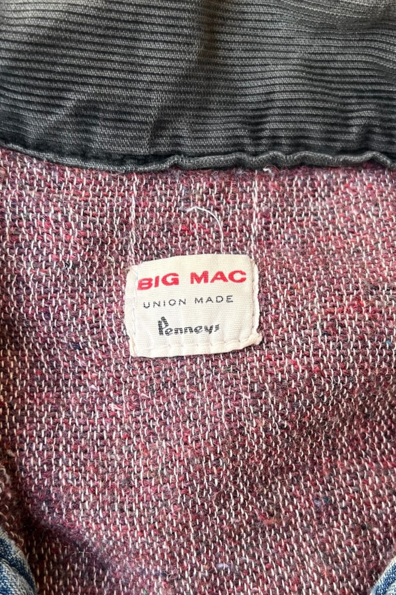 MADE IN USA 60'S DENIM COVERALL / INDIGO [SIZE: L USED]