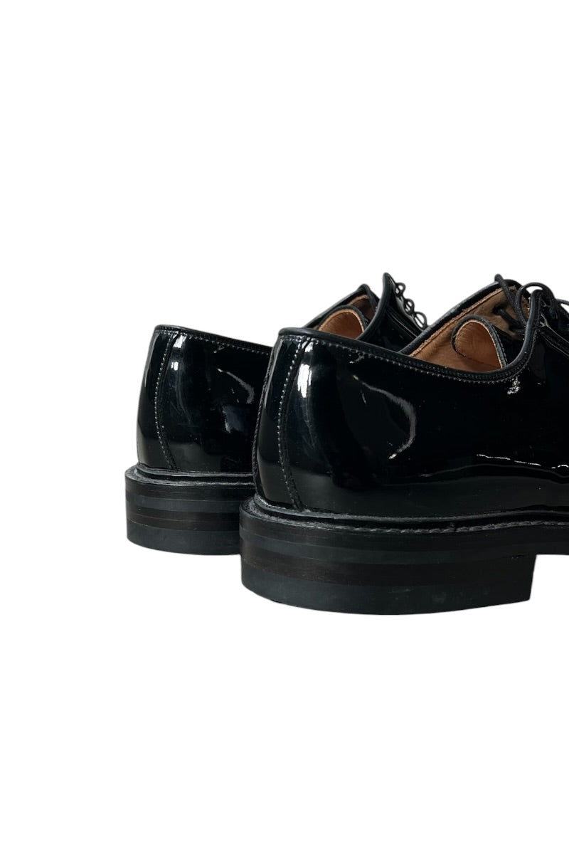 MADE IN ENGLAND LANARK 3 LEATHER DRES SHOES / BLACK [SIZE: 8 (27cm相当) DEADSTOCK/NOS]