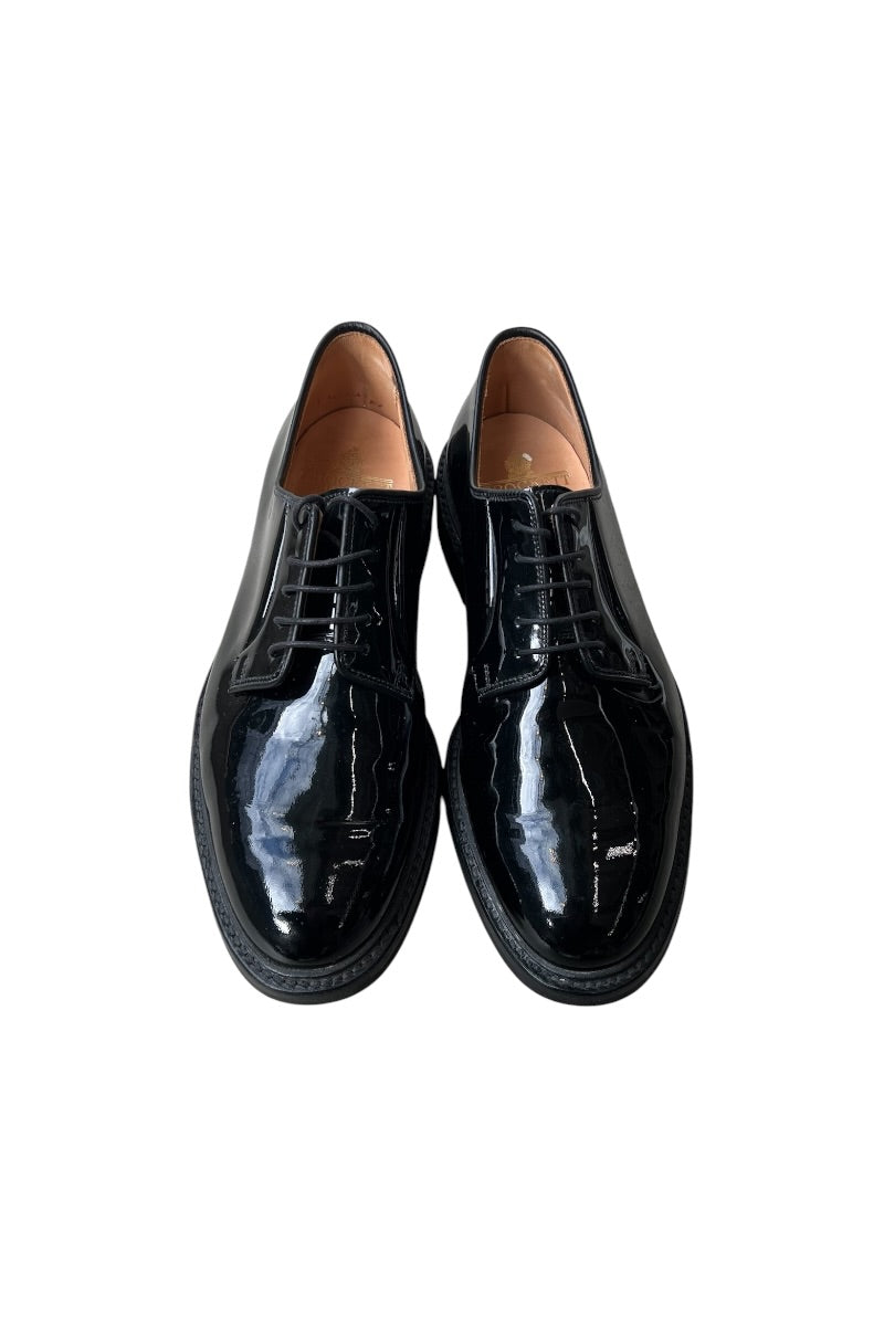 MADE IN ENGLAND LANARK 3 LEATHER DRES SHOES / BLACK [SIZE: 8 (27cm相当) DEADSTOCK/NOS]