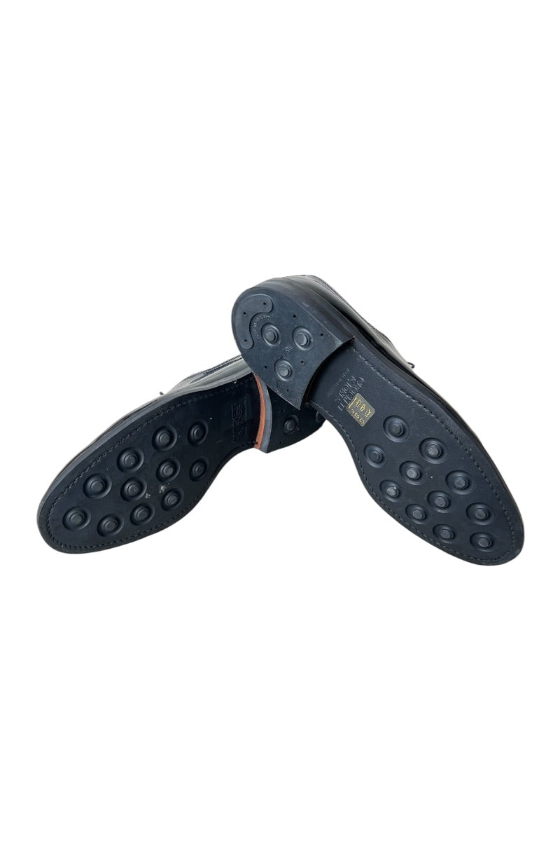 MADE IN ENGLAND LANARK 3 LEATHER DRES SHOES / BLACK [SIZE: 8 (27cm相当) DEADSTOCK/NOS]