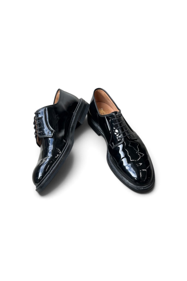 MADE IN ENGLAND LANARK 3 LEATHER DRES SHOES / BLACK [SIZE: 8 (27cm相当) DEADSTOCK/NOS]