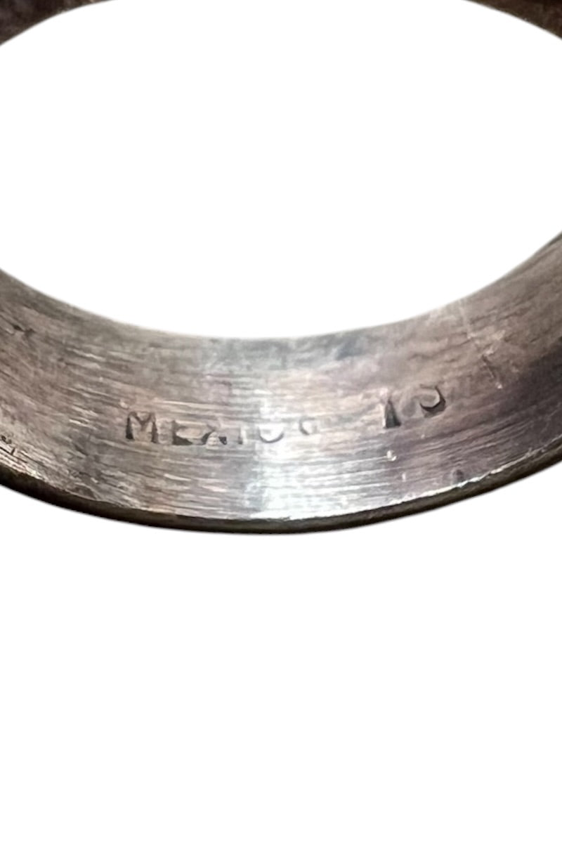 MADE IN MEXICO 925 SILVER RING / SILVER [SIZE: 19号相当 USED]