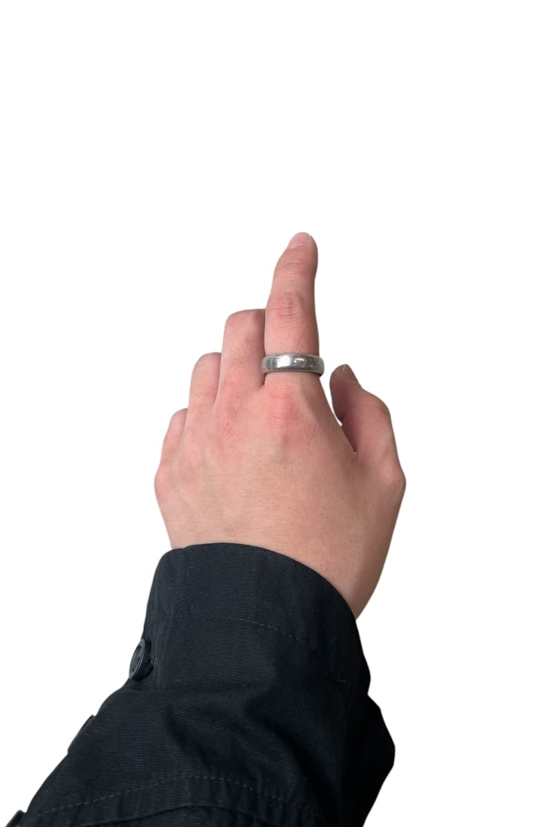 MADE IN MEXICO 925 SILVER RING / SILVER [SIZE: 19号相当 USED]