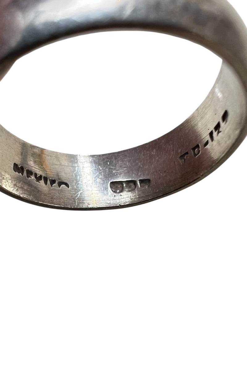 MADE IN MEXICO 925 SILVER RING / SILVER [SIZE: 20号相当 USED]