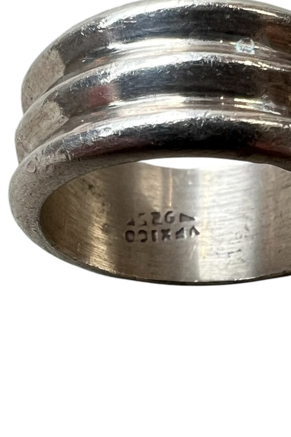 MADE IN MEXICO 925 SILVER RING / SILVER [SIZE: 18号相当 USED]