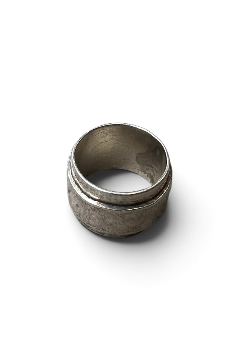 925 SILVER RING / SILVER [SIZE: 16号相当 USED]