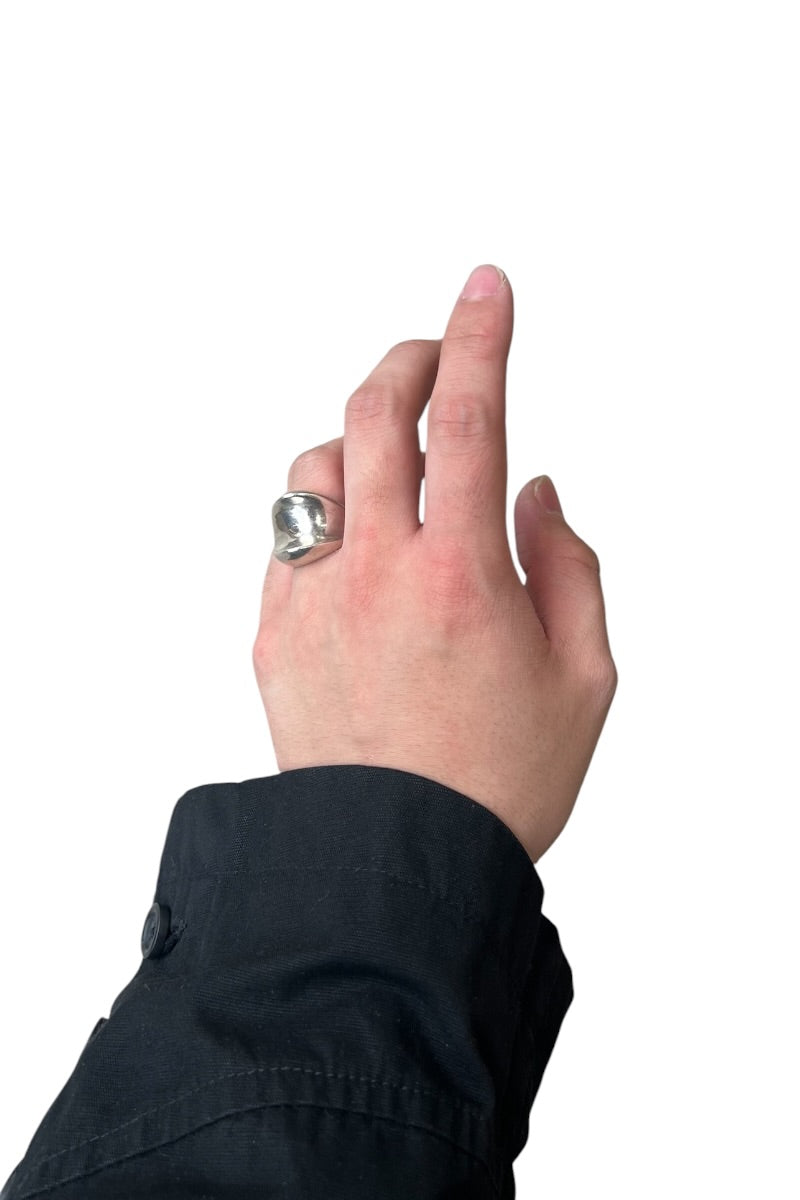 STERLING SILVER RING / SILVER [SIZE: 13号相当 USED]