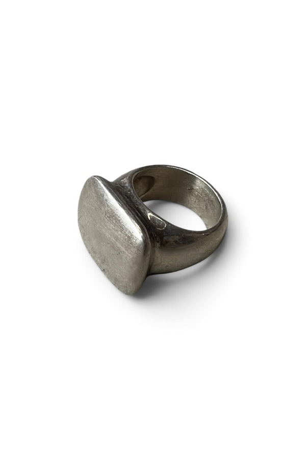 925 SILVER RING / SILVER [SIZE: 15号相当 USED]