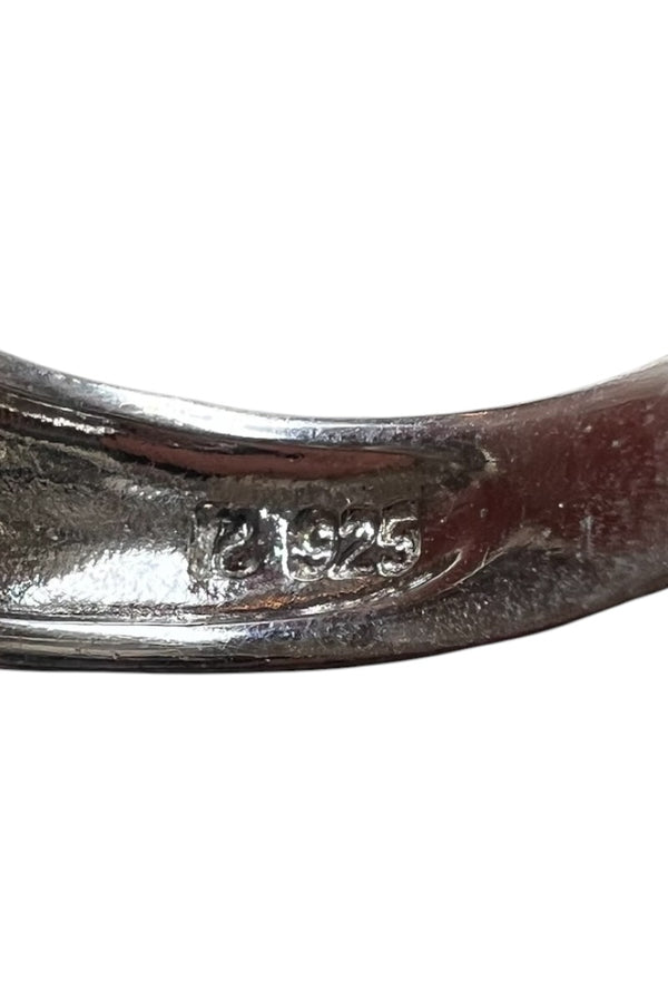 925 SILVER RING / SILVER [SIZE: 16号相当 USED]