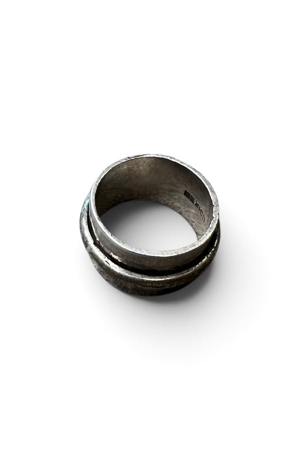 MADE IN MEXICO 925 SILVER RING / SILVER [SIZE: 17号相当 USED]