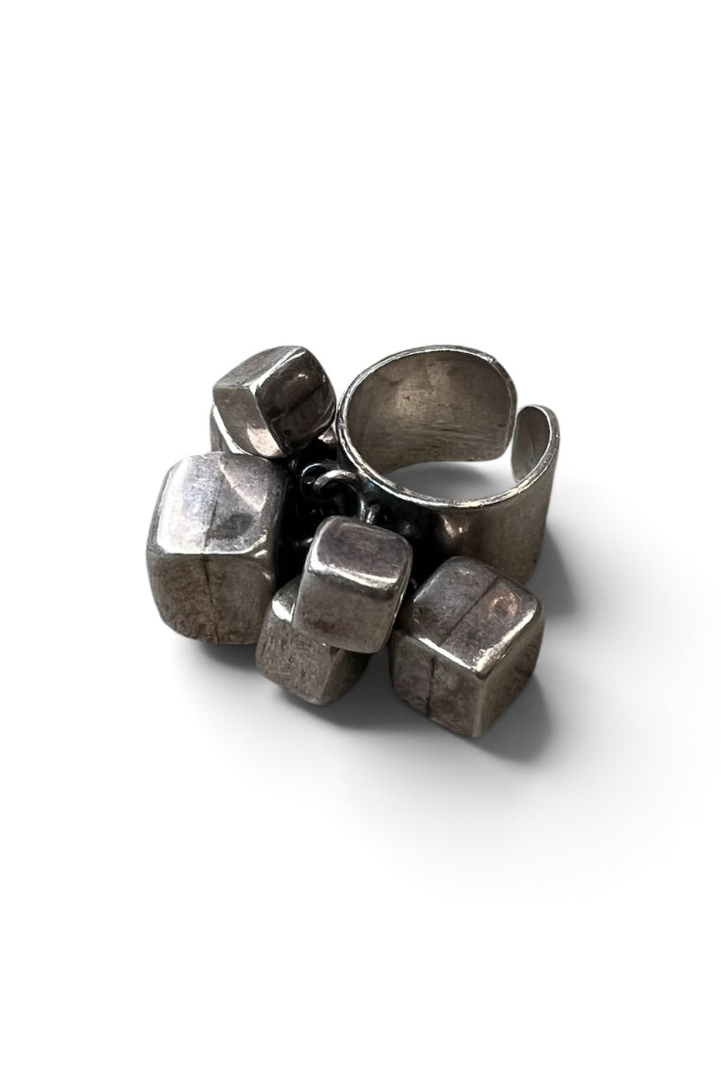 MADE IN MEXICO 925 SILVER RING / SILVER [SIZE: 12号相当 USED]