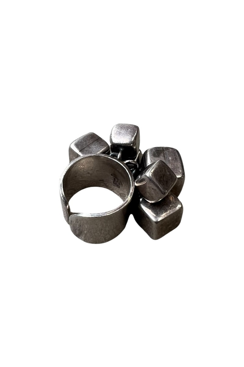 MADE IN MEXICO 925 SILVER RING / SILVER [SIZE: 12号相当 USED]