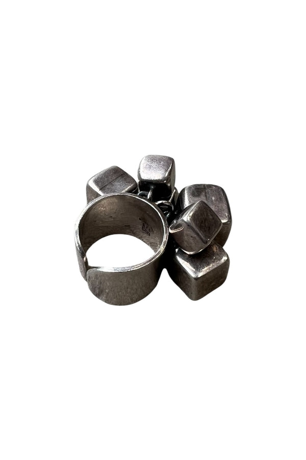 MADE IN MEXICO 925 SILVER RING / SILVER [SIZE: 12号相当 USED]