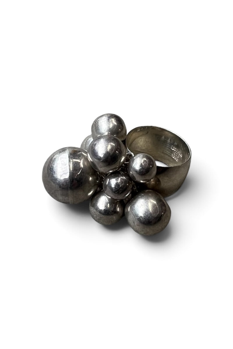 MADE IN MEXICO 925 SILVER RING / SILVER [SIZE: 15号相当 USED]
