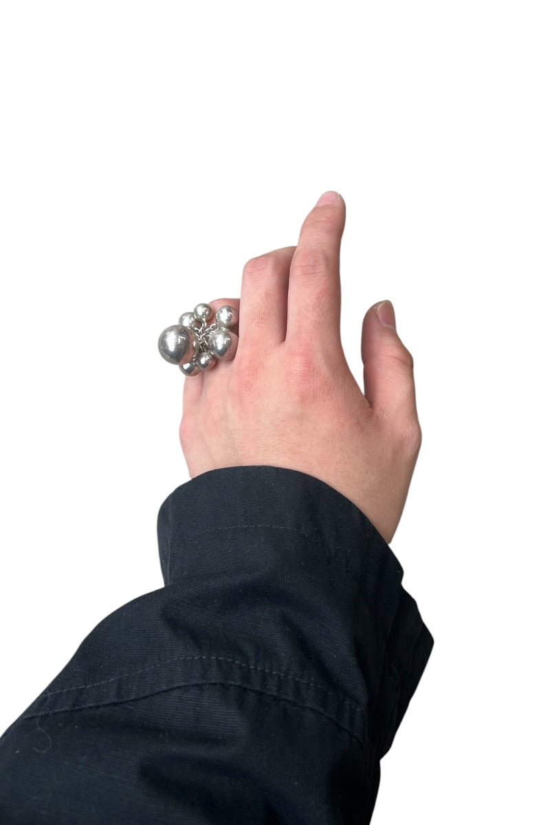 MADE IN MEXICO 925 SILVER RING / SILVER [SIZE: 15号相当 USED]