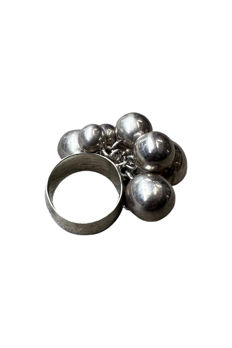 MADE IN MEXICO 925 SILVER RING / SILVER [SIZE: 15号相当 USED]