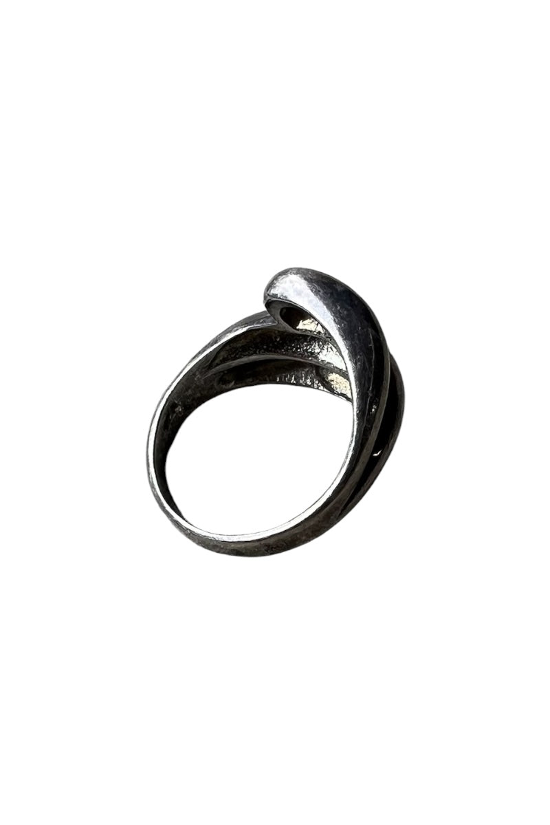 925 SILVER RING / SILVER [SIZE: 15号相当 USED]