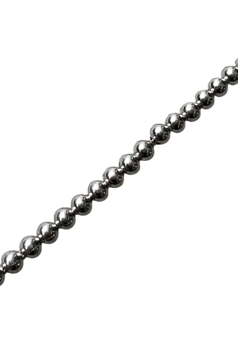 925 SILVER BALL CHAIN BRACELET / SILVER [SIZE: ONE SIZE USED]