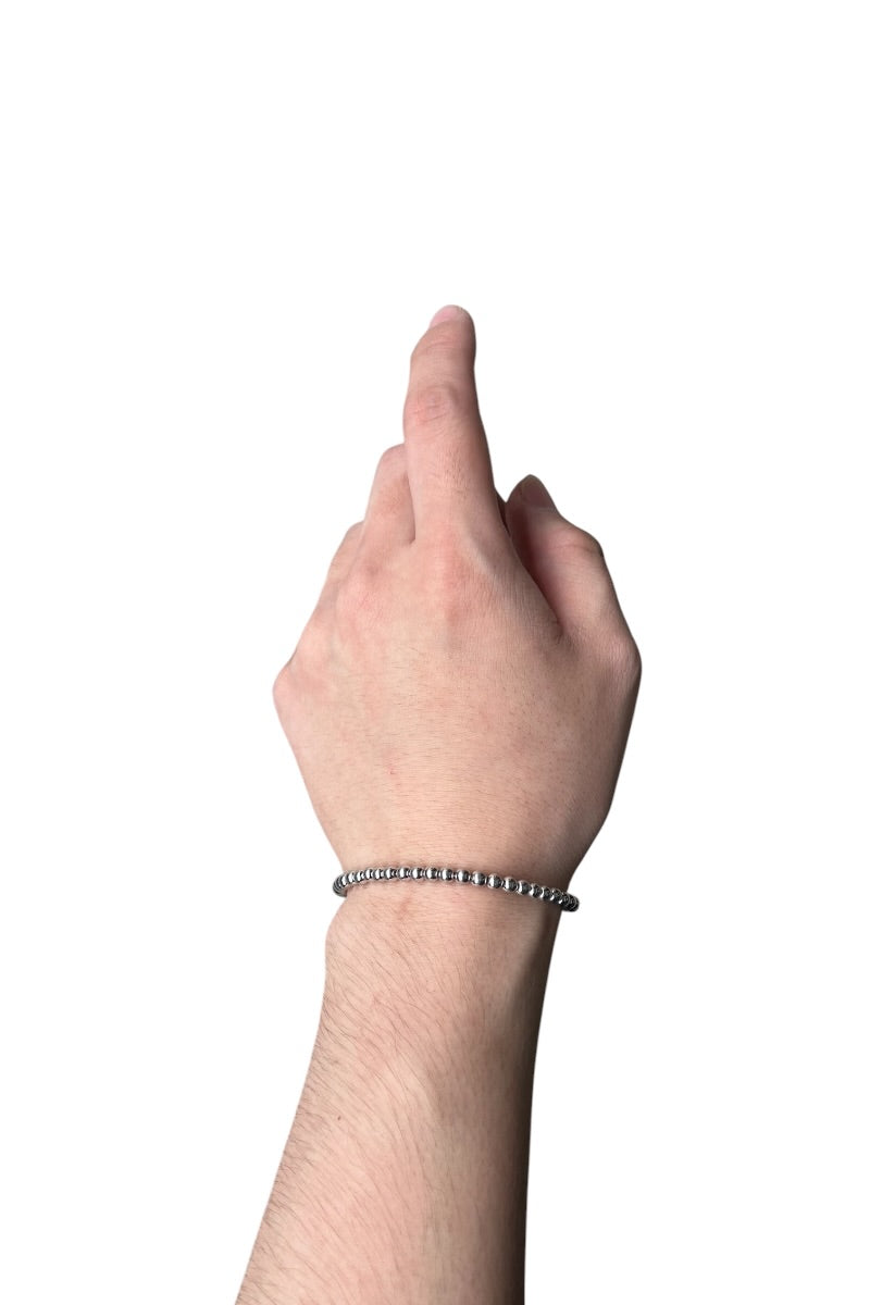 925 SILVER BALL CHAIN BRACELET / SILVER [SIZE: ONE SIZE USED]