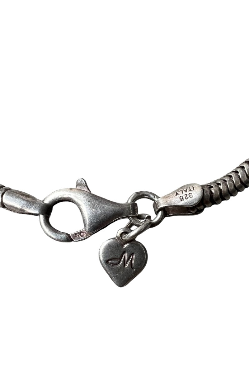 MADE IN ITALY BALL CHAIN BRACELET / SILVER [SIZE: ONE SIZE USED]