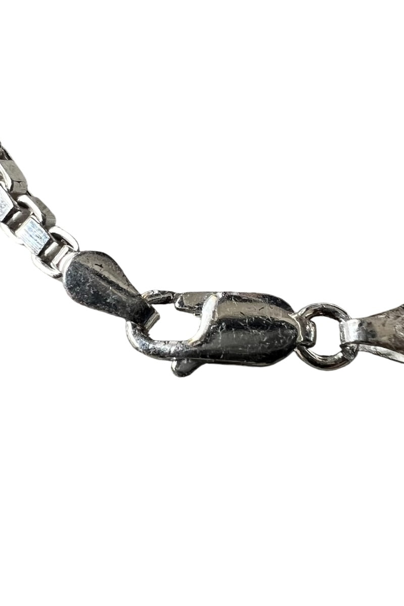 MADE IN ITALY VENETIAN LINK BRACELET / SILVER [SIZE: ONE SIZE USED]