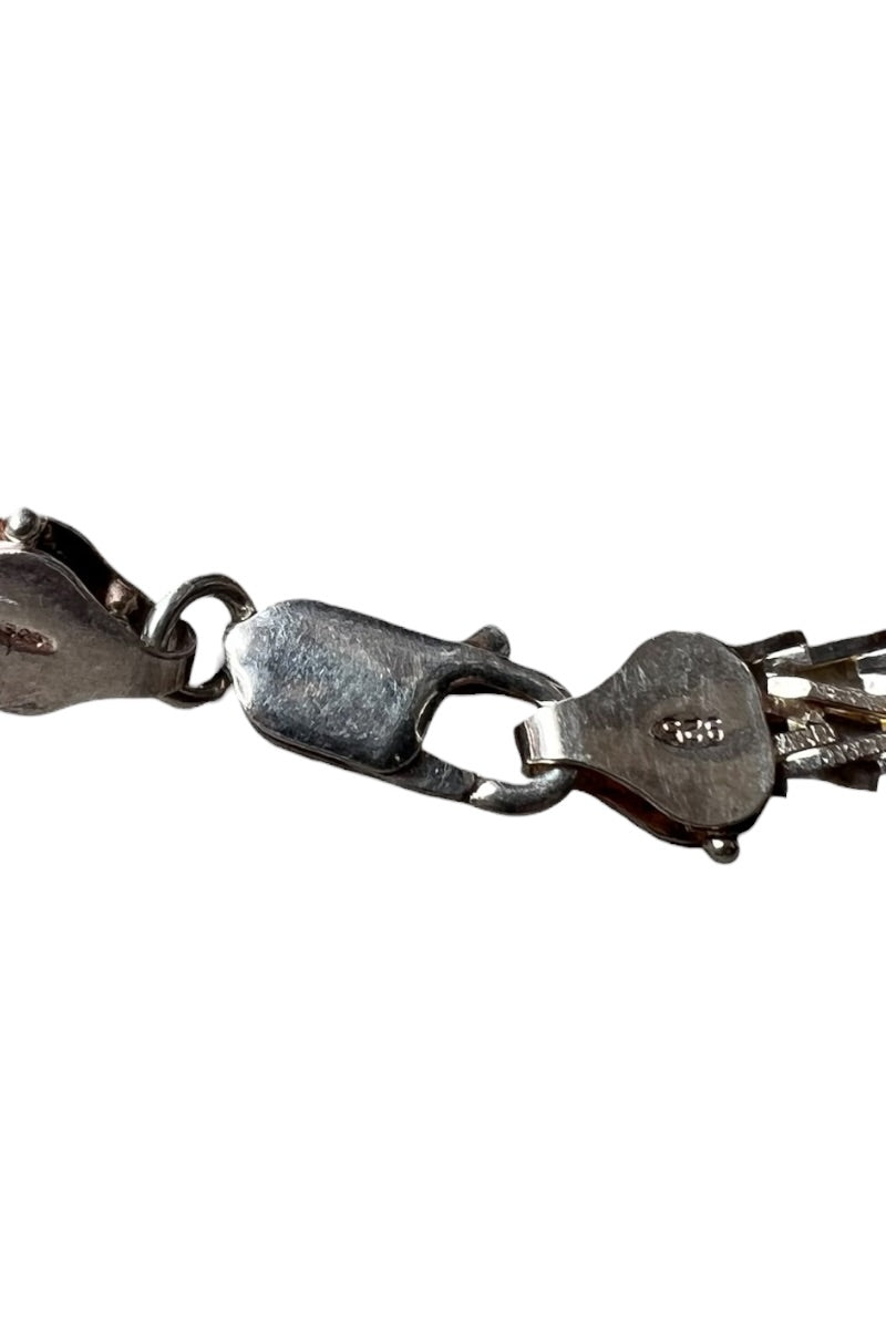 MADE IN ITALY BRACELET / SILVER [SIZE: ONE SIZE USED]
