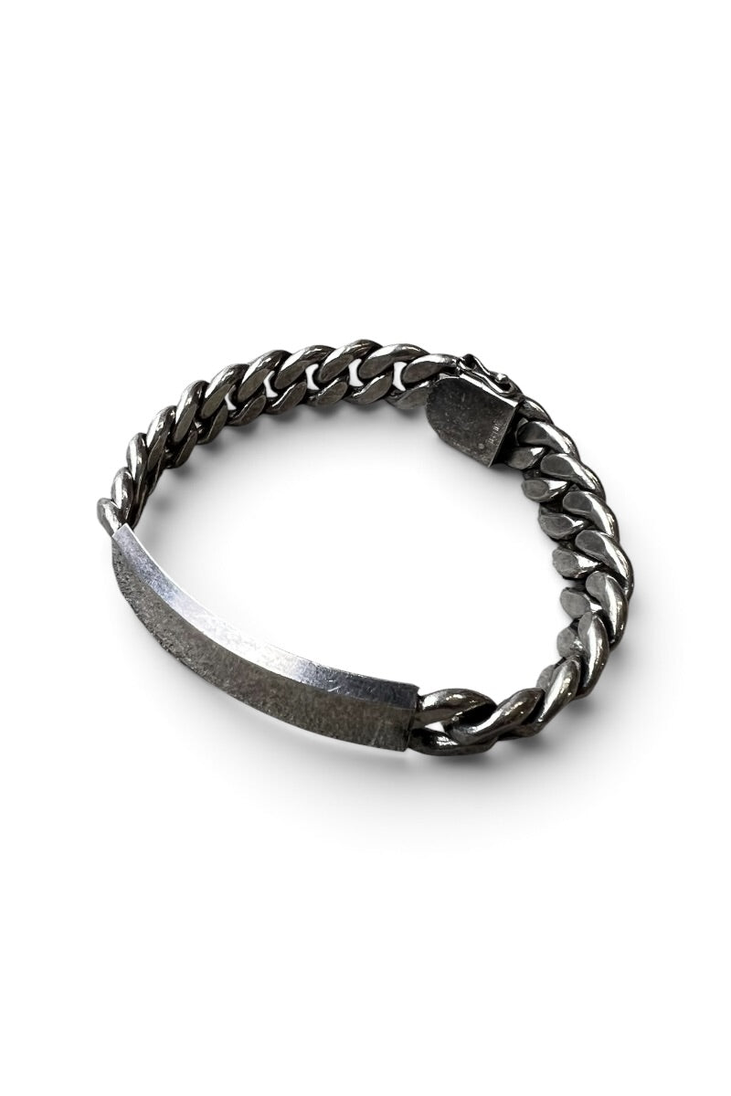STERLING SILVER ID BRACELET / SILVER [SIZE: ONE SIZE USED]