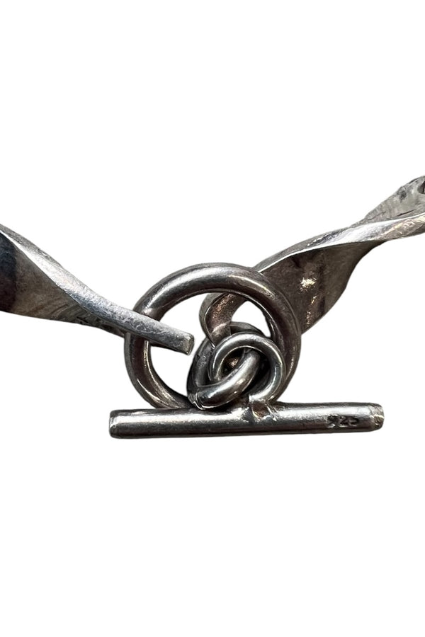 925 SILVER T-BAR BRACELET / SILVER [SIZE: ONE SIZE USED]