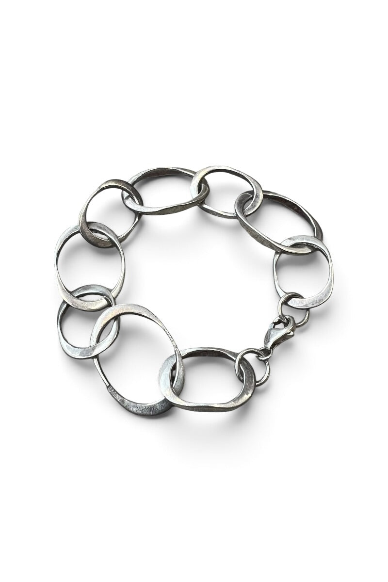 MADE IN MEXICO 925 SILVER BRACELET / SILVER [SIZE: ONE SIZE USED]
