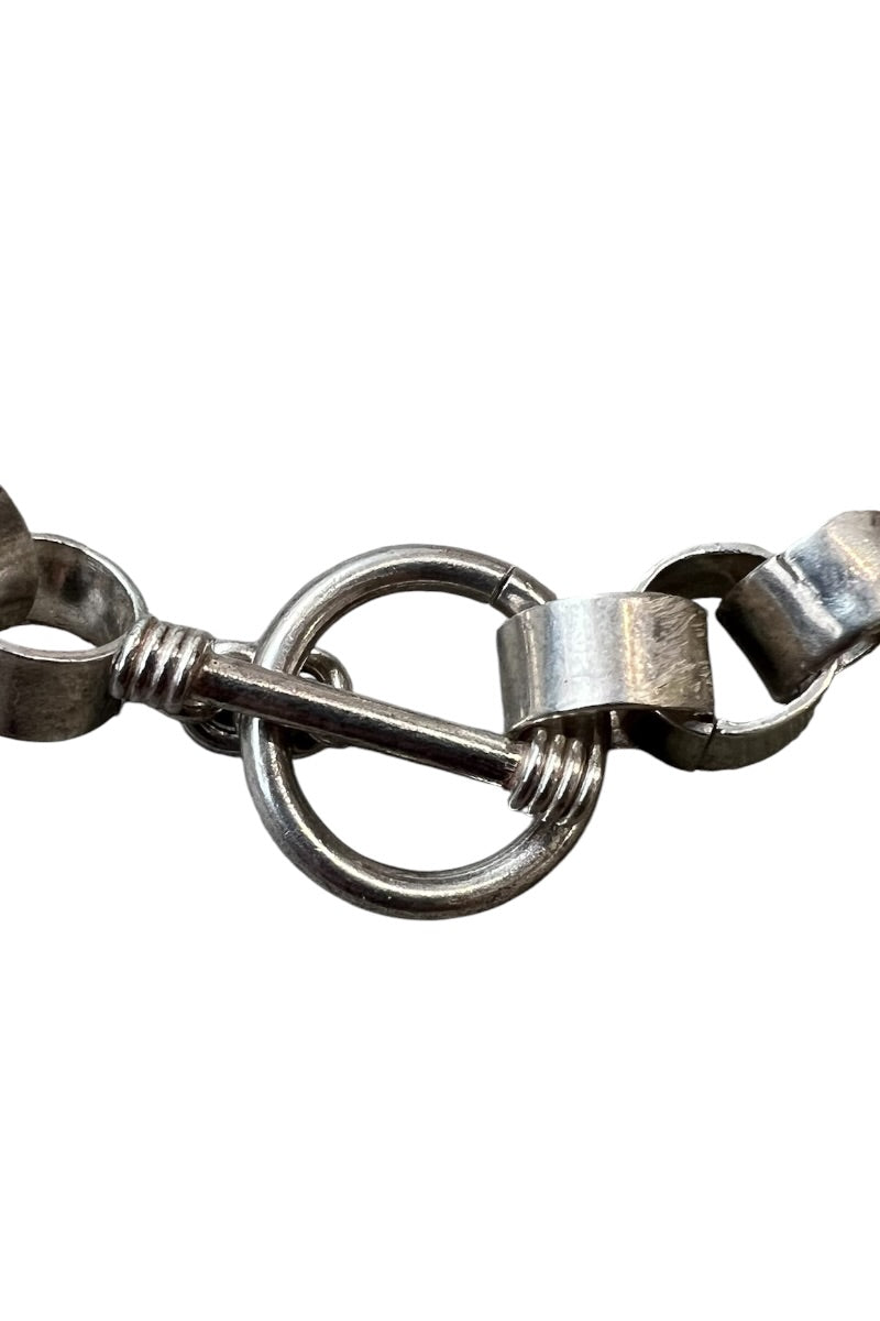 925 SILVER T-BAR BRACELET / SILVER [SIZE: ONE SIZE USED]