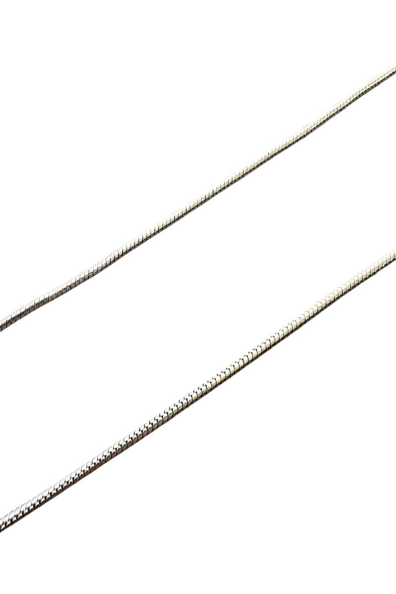 MADE IN ITALY 925 SILVER NECKLACE / SILVER [사이즈: ONE SIZE USED]