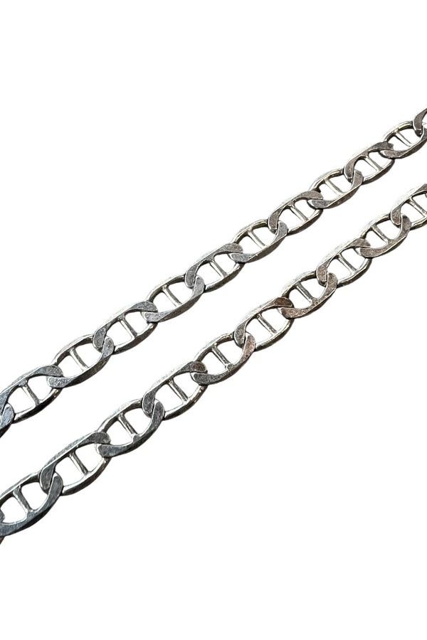 MADE IN ITALY 925 SILVER NECKLACE / SILVER [SIZE: ONE SIZE USED]