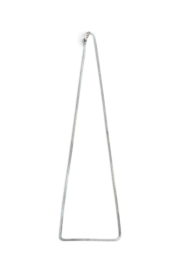 925 SILVER VENETIAN LINK NECKLACE / SILVER [SIZE: ONE SIZE USED]