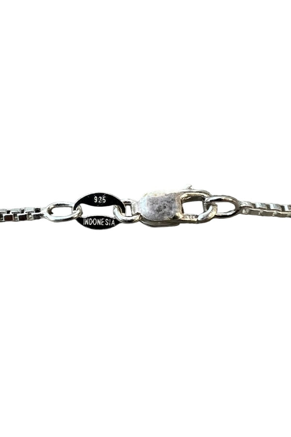 925 SILVER VENETIAN LINK NECKLACE / SILVER [SIZE: ONE SIZE USED]