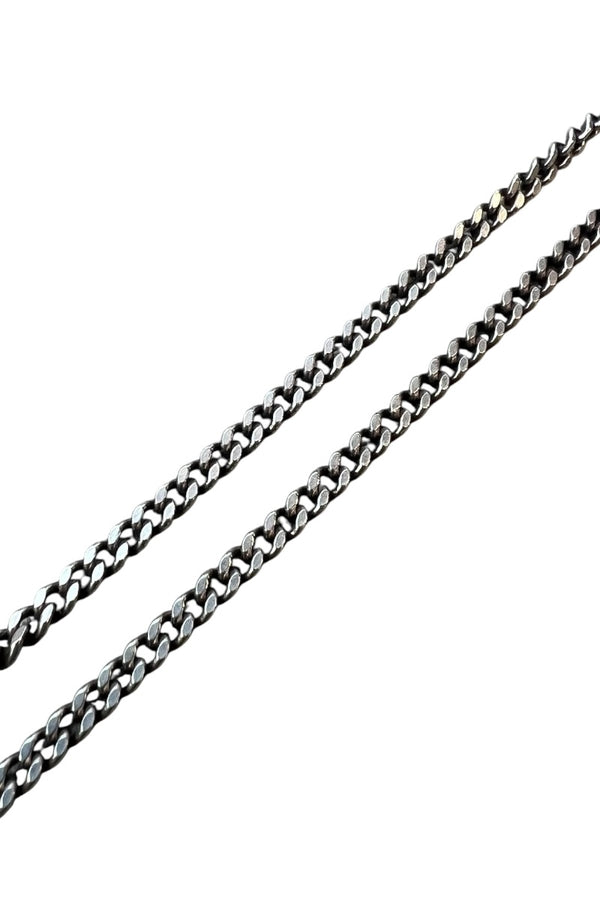 MADE IN ITALY 925 SILVER NECKLACE / SILVER [SIZE: ONE SIZE USED]