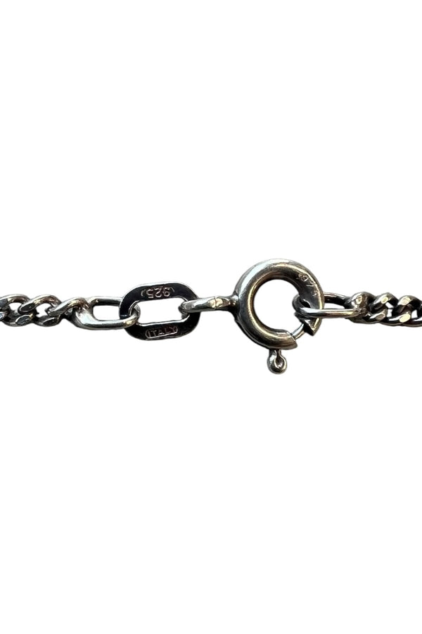 MADE IN ITALY 925 SILVER NECKLACE / SILVER [SIZE: ONE SIZE USED]