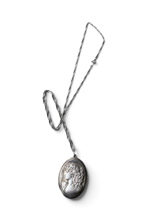 925 SILVER PENDANT NECKLACE / SILVER [SIZE: ONE SIZE USED]