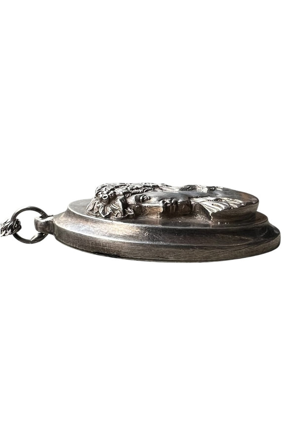 925 SILVER PENDANT NECKLACE / SILVER [SIZE: ONE SIZE USED]
