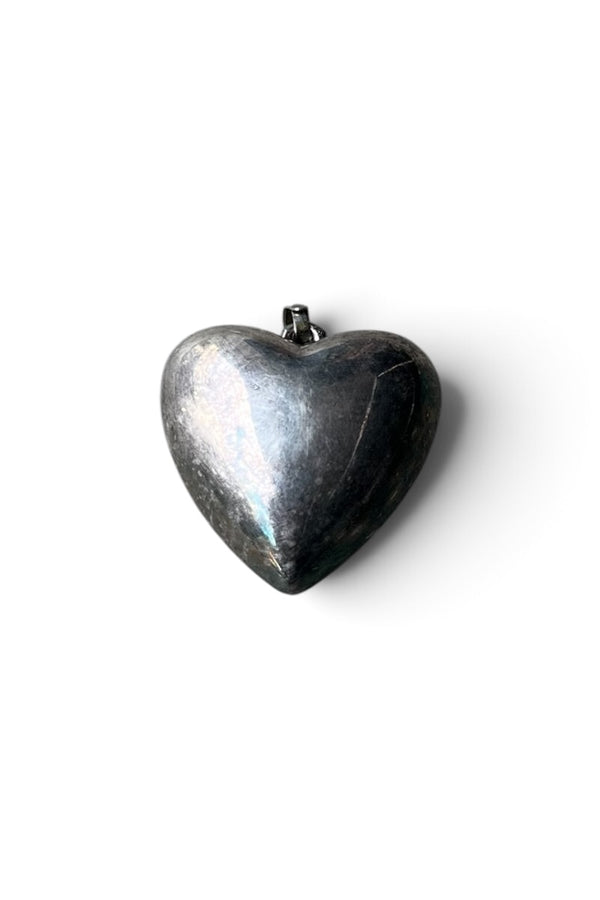 925 SILVER HEART PENDANT TOP / SILVER [SIZE: ONE SIZE USED]