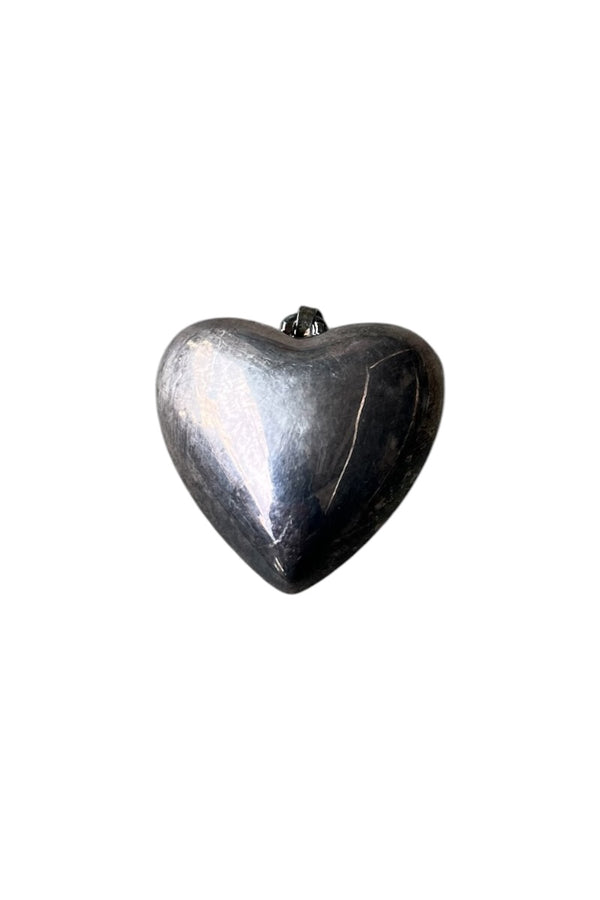 925 SILVER HEART PENDANT TOP / SILVER [SIZE: ONE SIZE USED]