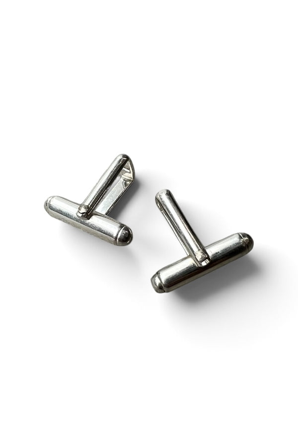 925 SILVER CUFFS BUTTON / SILVER [SIZE: ONE SIZE USED]