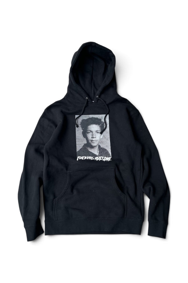 MARK GONZALES HOODIE SWETAHISHIRT / BLACK [SIZE: S USED]