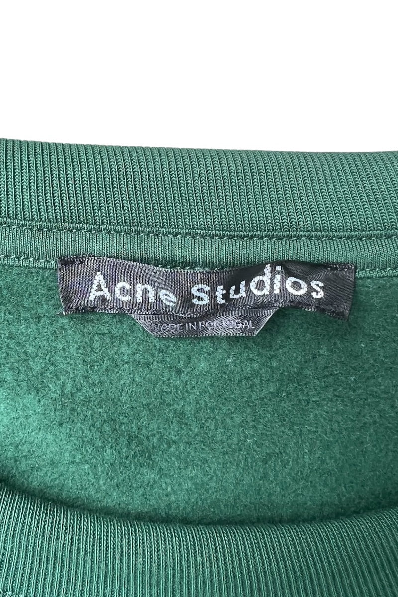 MADE IN PORTUGAL TONY FACE SWEATSHIRT / GREEN [SIZE: S USED]