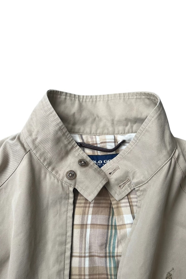 90'S ZIP JACKET / BEIGE [SIZE: M USED]