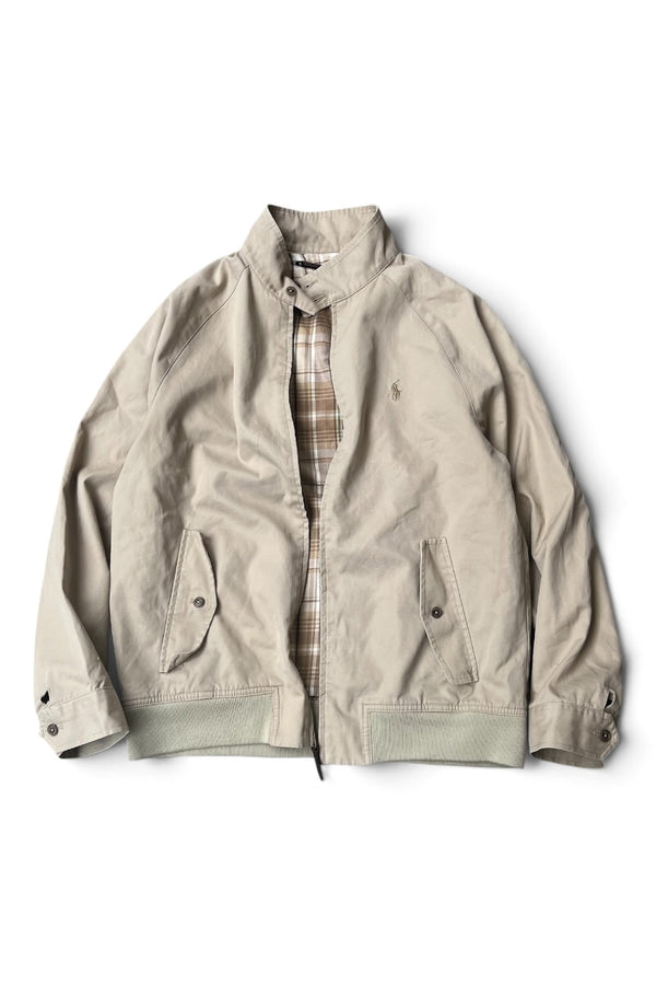 90'S ZIP JACKET / BEIGE [SIZE: M USED]