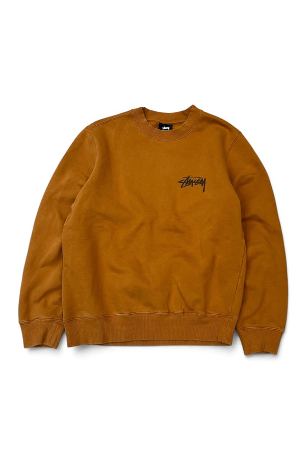 OCULAR CREW SWEATSHIRT / BROWN [SIZE: S USED]