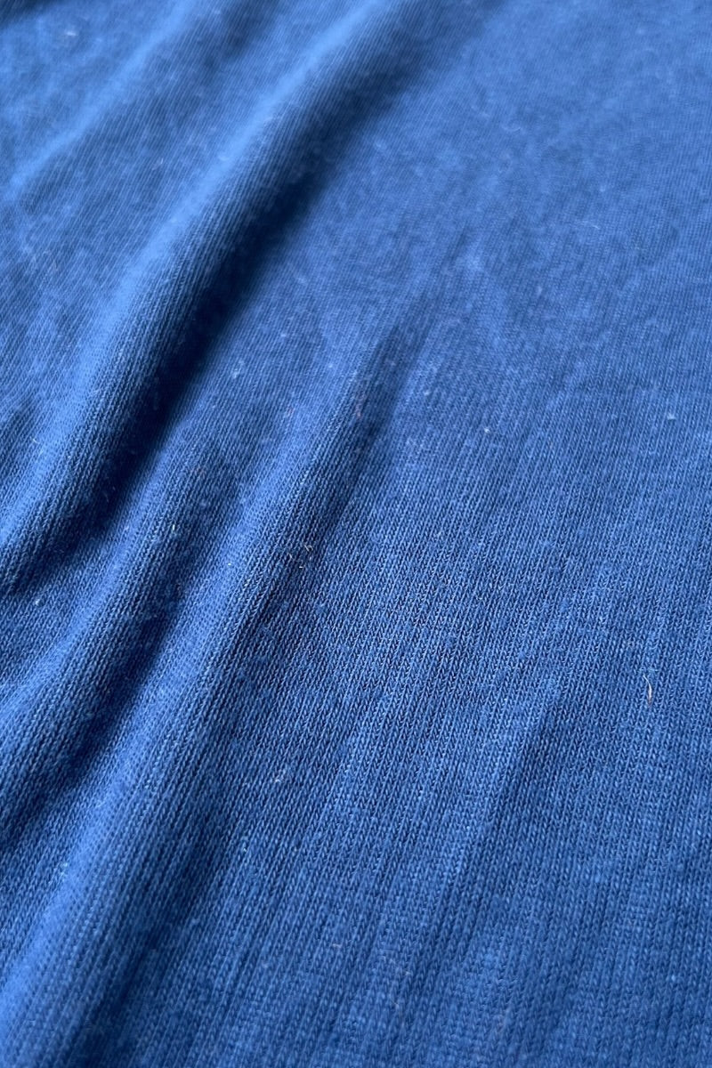 MADE IN USA 96'S CAPILENE  L/S T-SHIRT / BLUE [SIZE: L USED]