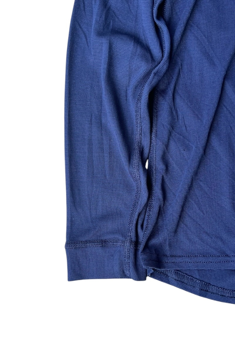 MADE IN USA 90'S CAPILENE  L/S T-SHIRT / NAVY [SIZE: S USED]
